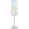 Kwantum Kerstservies | Champagneglas Ribbel Holo 300ml