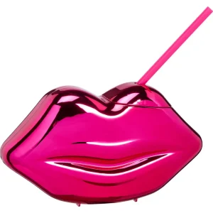 Kwantum Kerstservies | Mokken | Drinkbeker Lips - 600 Ml Fuchsia