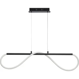 Kwantum Hanglampen | Hanglamp Faye Zwart 96x110 Cm 096X110CM