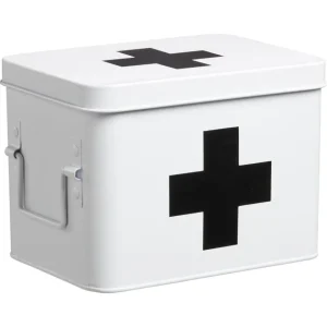 Kwantum Badkameraccessoires | Medicijnbox Wit 22x15 Cm