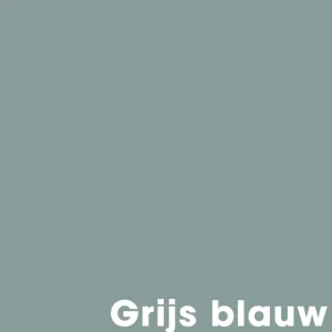 Kwantum Muurverf | Muurverf Mat Grijs Blauw 1 L 1L