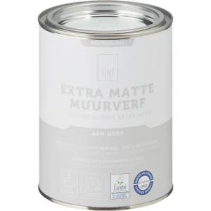 Kwantum Muurverf | Muurverf Professional Ash Grey 1 L 1L