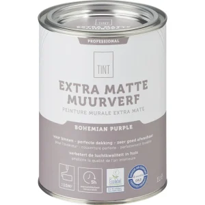 Kwantum Muurverf | Muurverf Professional Bohemian Purple 1 L 1L