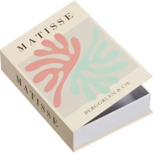 Kwantum Decoratieve Opbergdozen | Opbergboek Matisse 16x23x5 Cm Mint