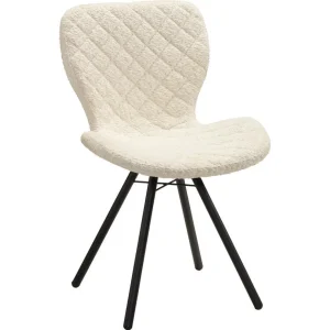 Kwantum Eetkamerstoelen | Stoel Lucca Off-White Creme