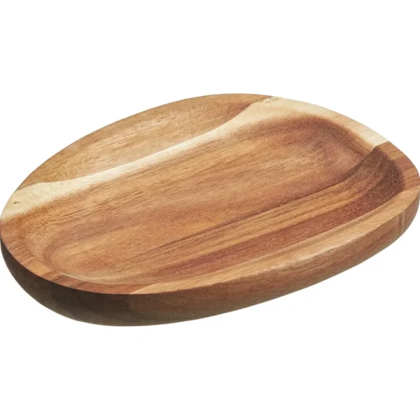 Kwantum Keukenaccessoires | Tray Organic Wood Naturel 16x12 Cm 016X012CM