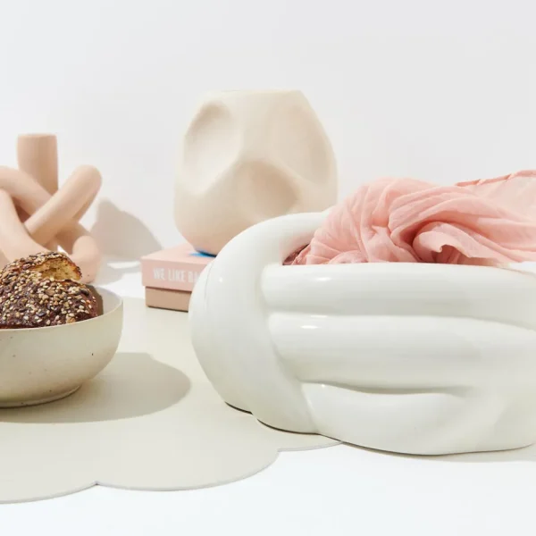 Kwantum Vazen & Potten | Vaas Pile Beige