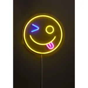 Kwantum Wandlampen | Wandlamp Smiley Neon